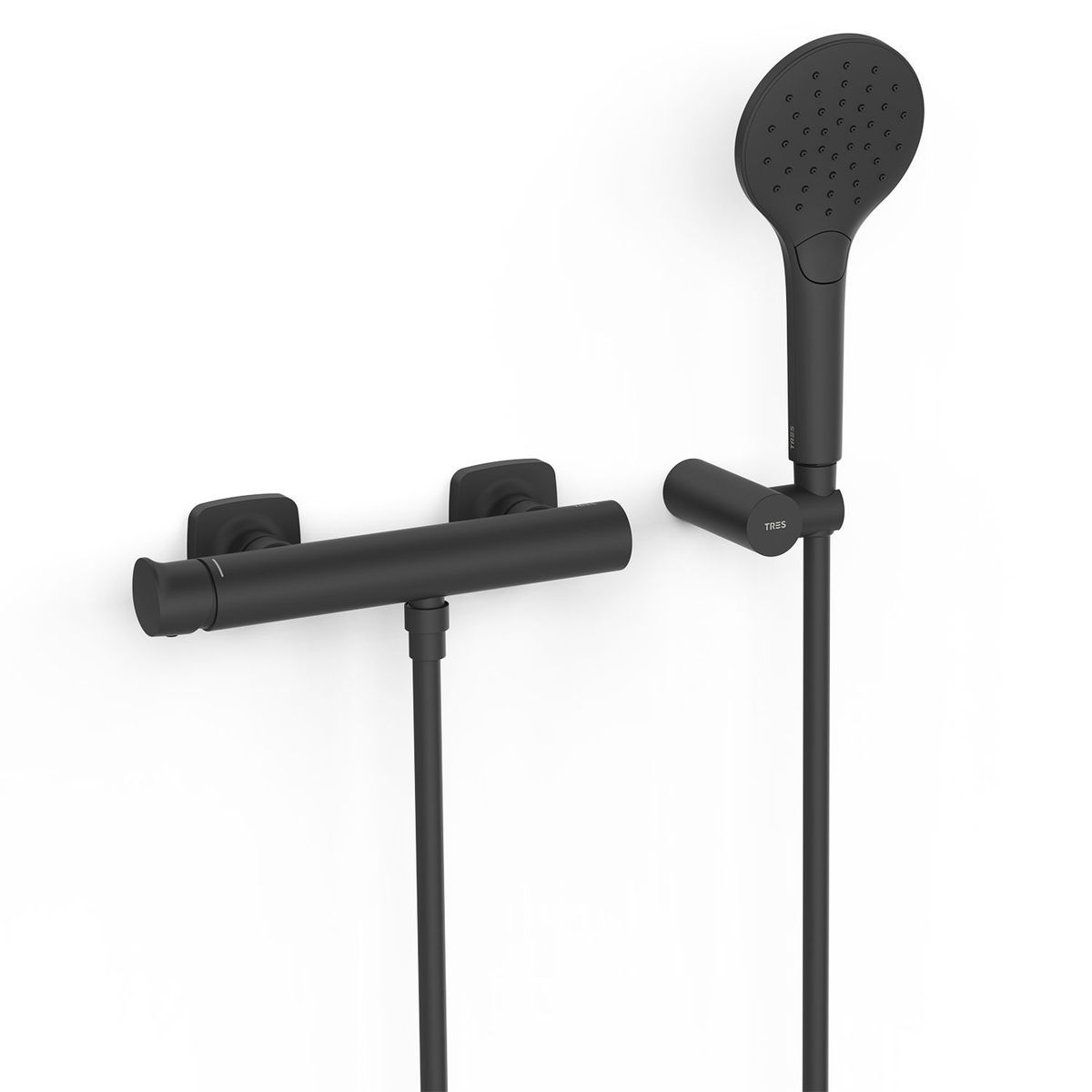 Grifo monomando mural para ducha