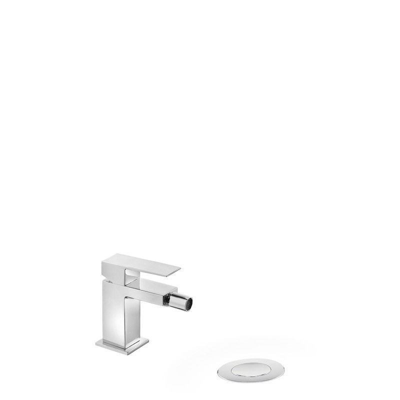 Grifo monomando para bidé con desagüe automático Cuadro