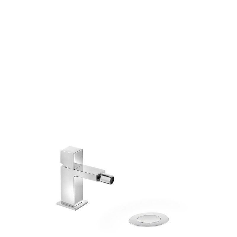 Grifo monomando para bidé con desagüe automático Cuadro