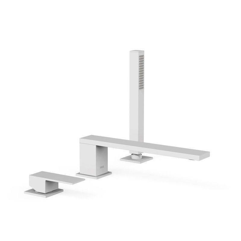 Grifo monomando para borde de bañera Cuadro