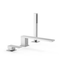 Grifo monomando para borde de bañera Cuadro