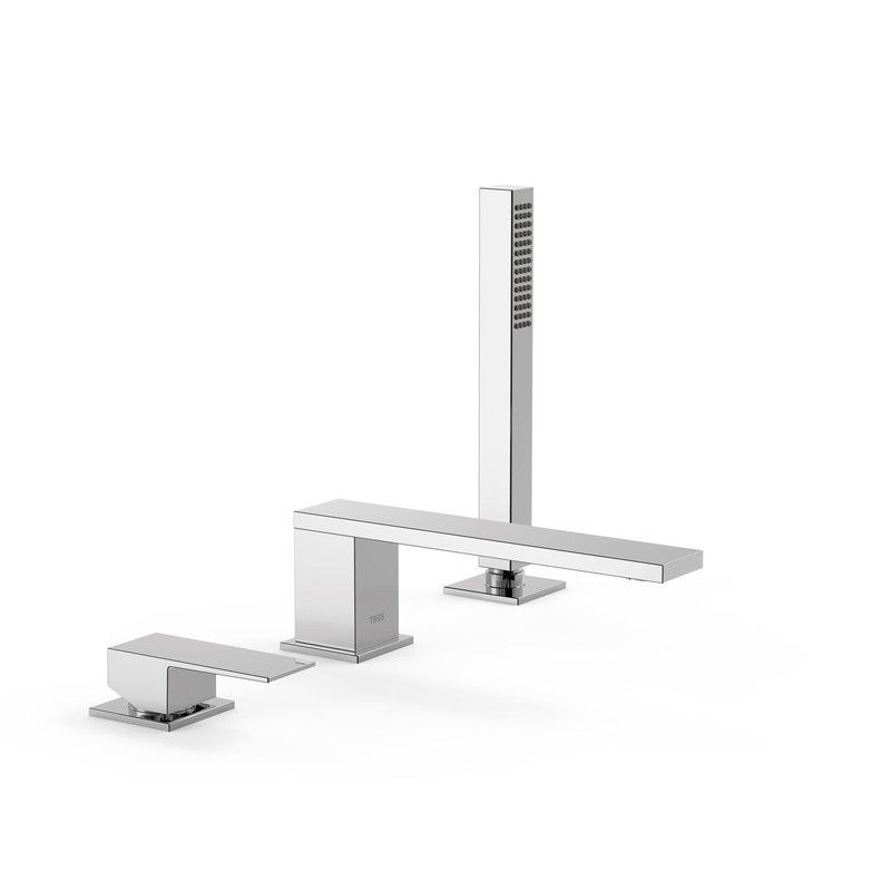 Grifo monomando para borde de bañera Cuadro