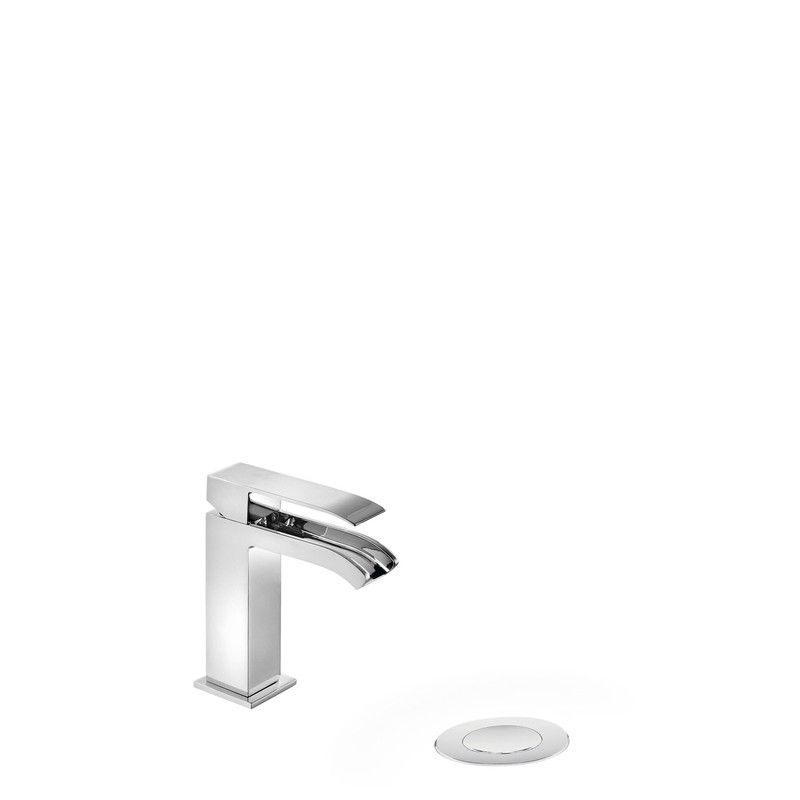 Grifo monomando para lavabo con desagüe automático Cuadro