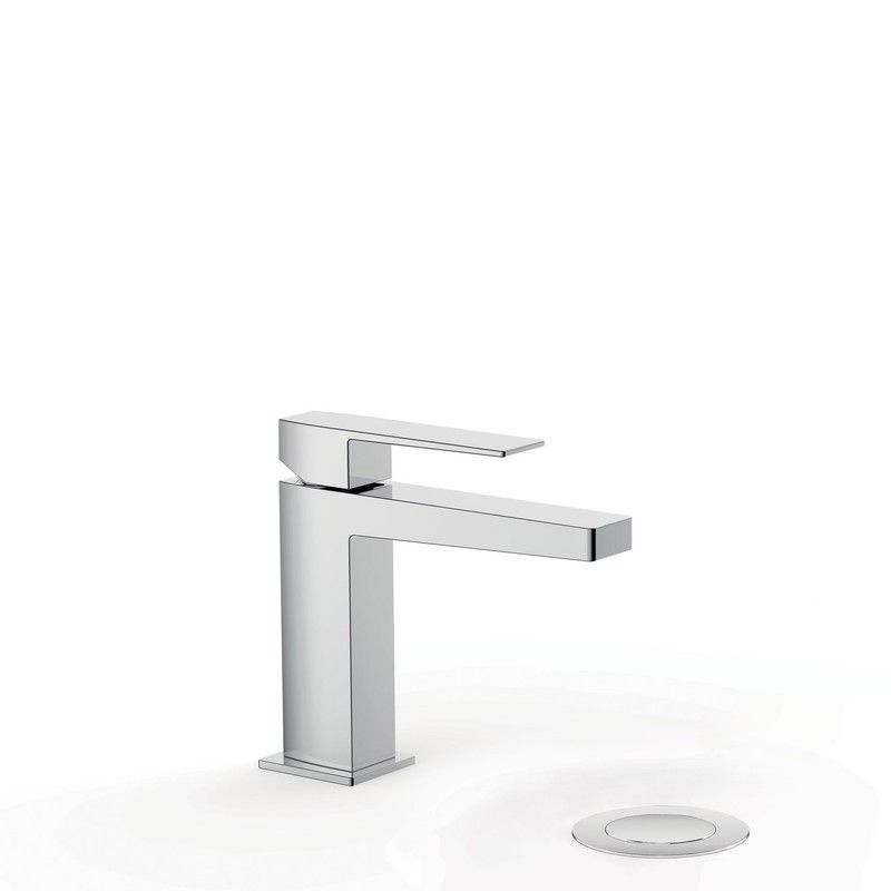 Grifo monomando para lavabo con desagüe automático Slim Exclusive