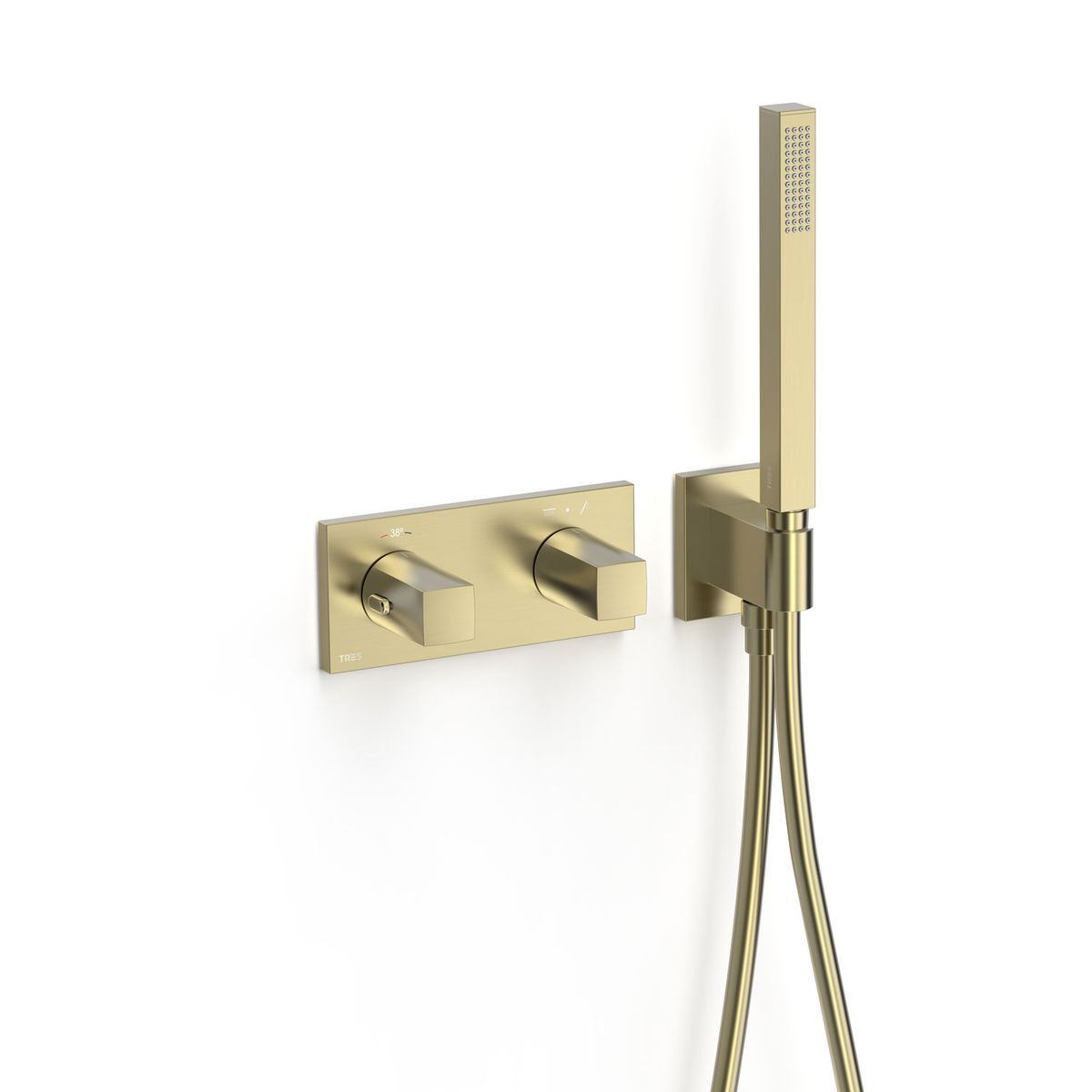 Grifo termostático empotrado de 2 vías B‑system