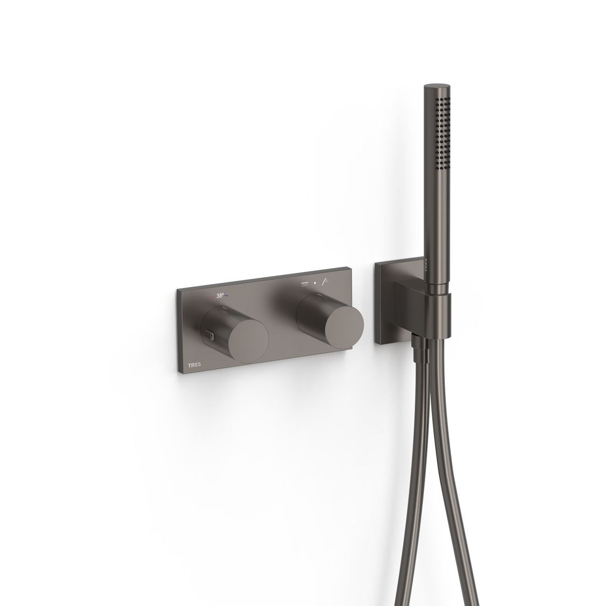 Grifo termostático empotrado de 2 vías B‑system