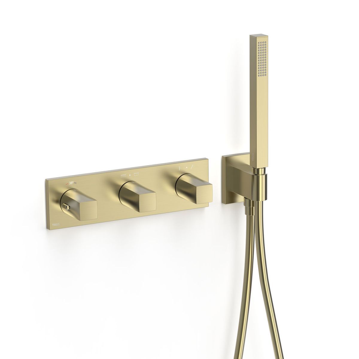 Grifo termostático empotrado de 4 vías B‑system