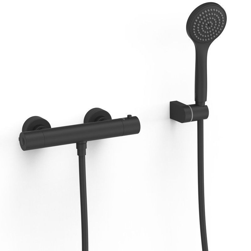 Grifo termostático mural para ducha Base-Tres Plus