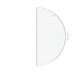 Grill semicírculo para barbacoas al aire libre BonGrill