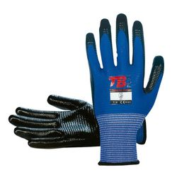 Guante BODERO 700AZ U3 TOUCH Guante Pol/Nit. Azul/Negro T/9