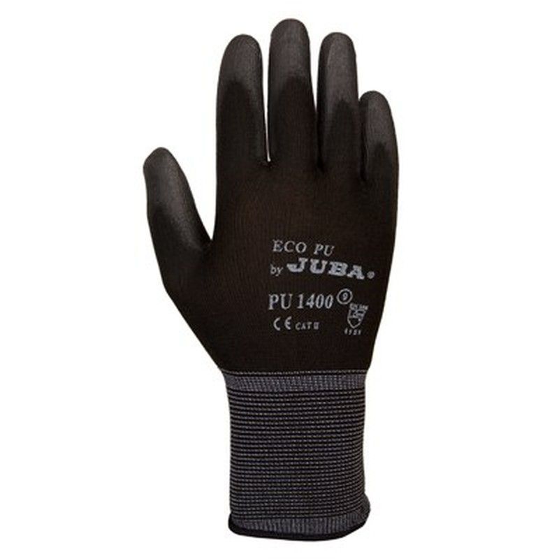 Guante de nylon con poliuretano PU1400 Juba