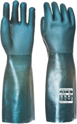 Guante de PVC de doble inmersión