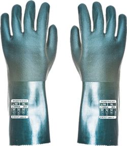 Guante de PVC de doble inmersión