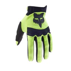 🚴‍♂️💪 Guante Fox Dirtpaw | Resistencia, Comodidad y Protección para Cada Aventura  Amarillo fluorescente