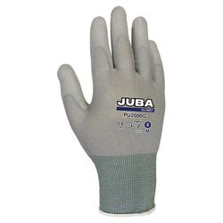 Guante JUBA PU-2000G. Guante Nylon C/Recubrimiento Pu Gris T/8