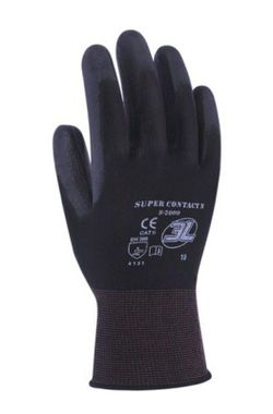 Guante Supercontact R-327487 Negro N? 9