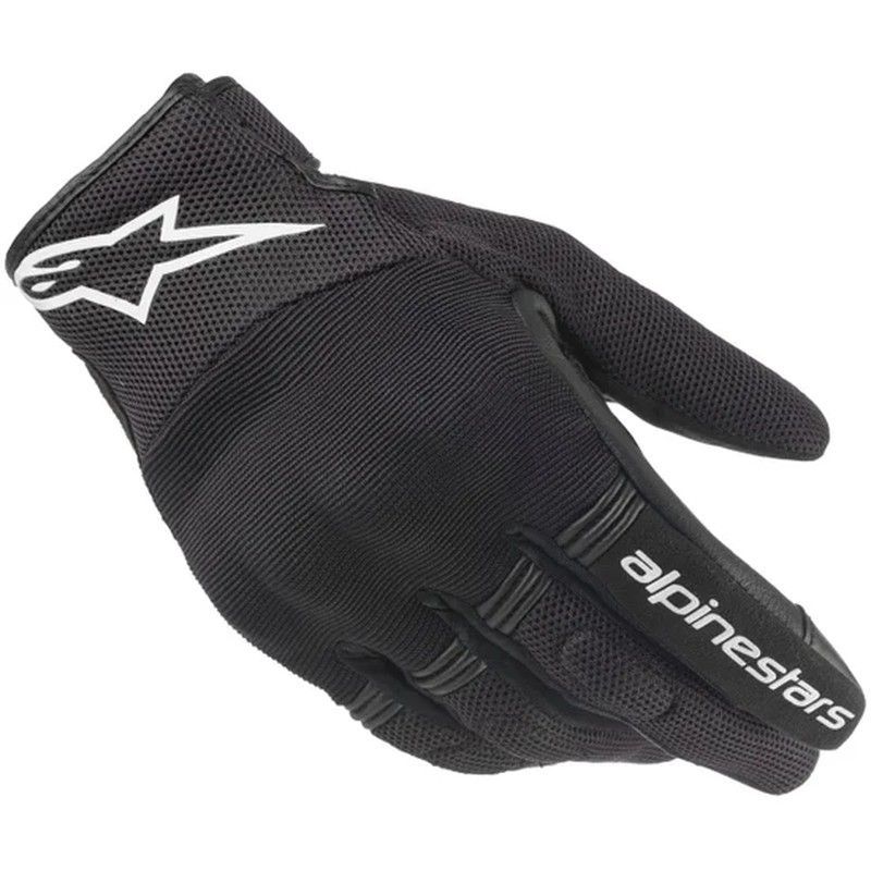 Guantes alpinestars copper gloves white black