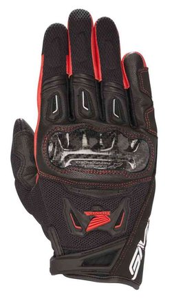 Guantes Alpinestars Honda SMX-2 Air Carbon V2 | Piel y Malla 3D | Verano | Táctil