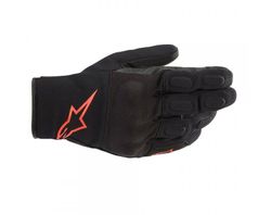 Guantes Alpinestars S MAX Drystar Black Red Fluor
