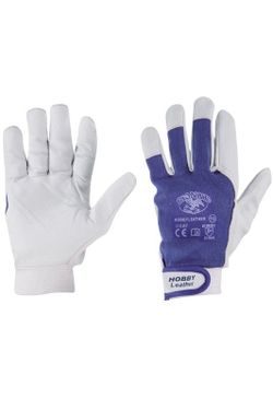 Guantes De Piel Con Parte Dorsal Tipo Magik HOBBYLEATHER