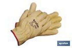 Guantes de piel de vacuno | Calidad estándar | Seguros y cómodos | Resistentes y duraderos. referencia 11000088