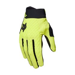 🧤💛🚵‍♂️ Guantes Fox Defend Amarillo Fluorescente – Máxima Protección y Visibilidad en Cada Ruta