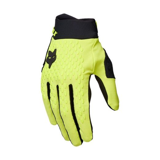 🧤💛🚵‍♂️ Guantes Fox Defend Amarillo Fluorescente – Máxima Protección y Visibilidad en Cada Ruta