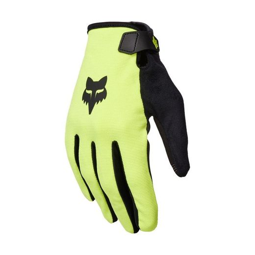 🧤🚵‍♂️💛 Guantes Fox Ranger Amarillo Fluorescente – Seguridad, Comodidad y Control en Cada Ruta