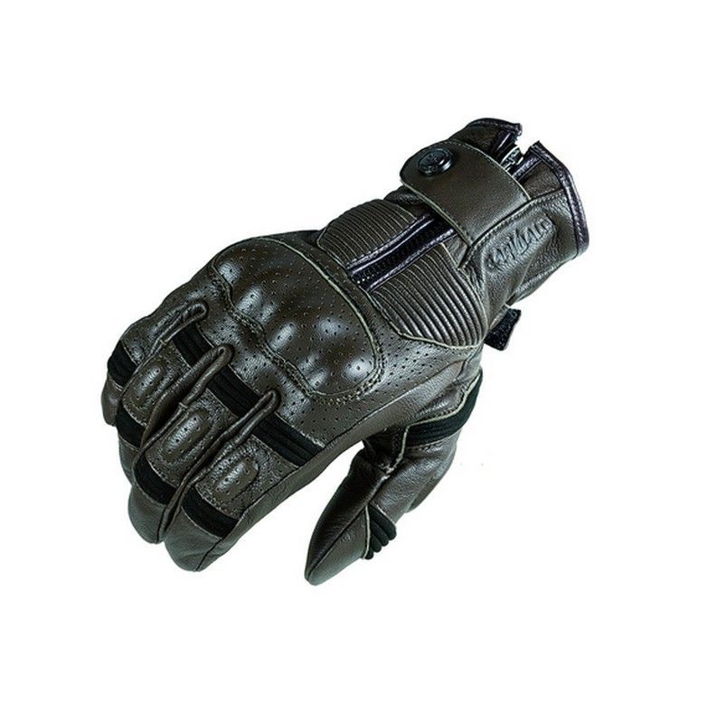 Guantes garibaldi smoke vintage marron