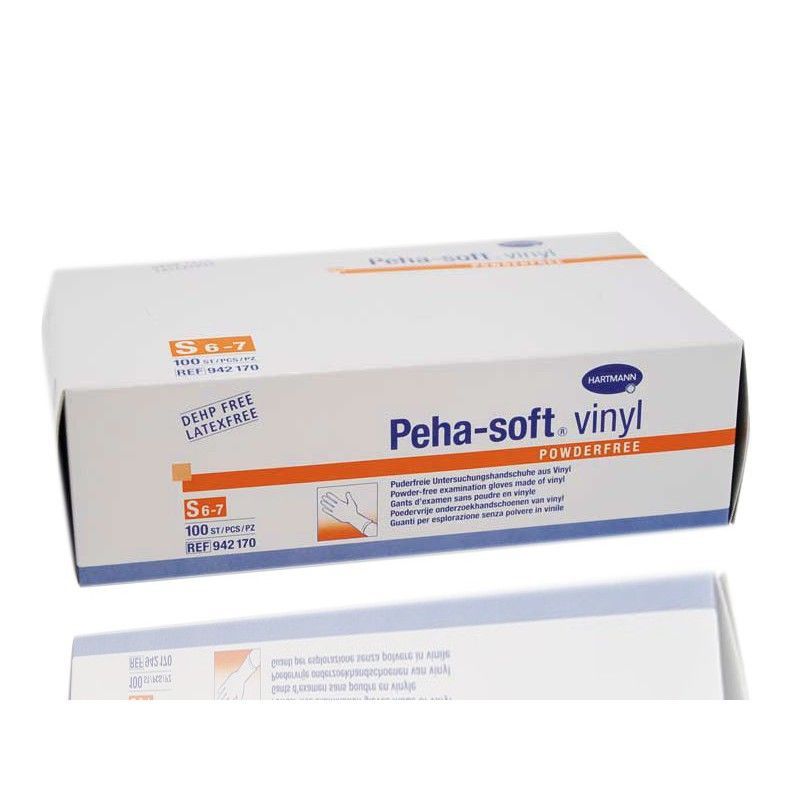 Guantes Hartmann Vinyl Talla S 100ud