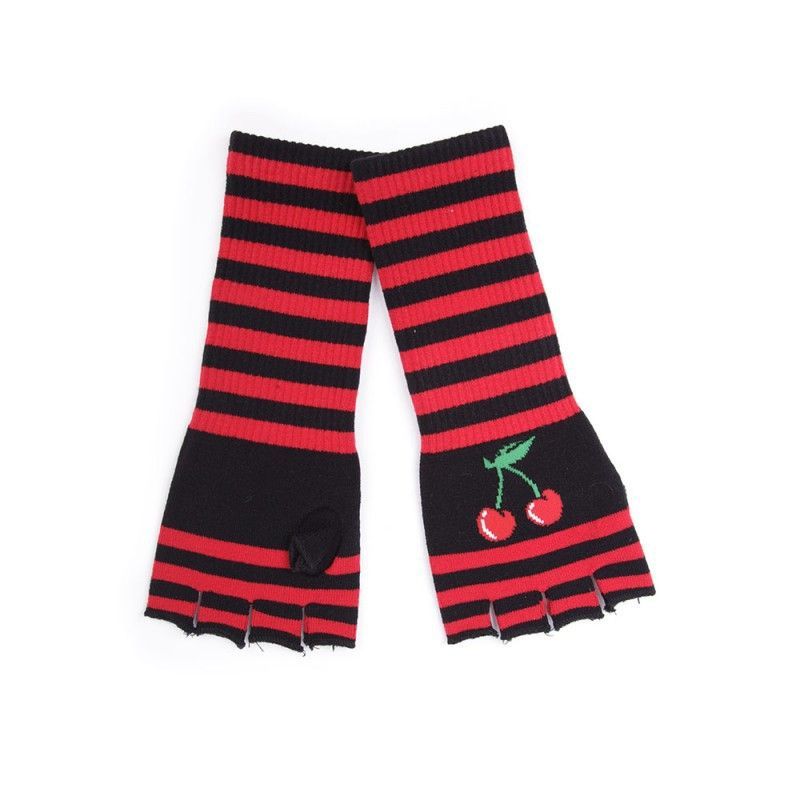 Guantes Mitones Largos Lana