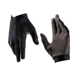 🧤⚫✨ Guantes MTB Leatt 1.0 GripR Mujer – Negro/Gris Stealth