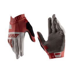 🧤🔥 Guantes MTB Leatt 1.0 GripR Mujer – Rojo Dusty