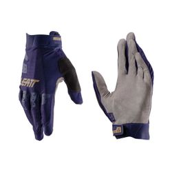 🧤🌬️🚵 Guantes MTB Leatt 2.0 X-Flow Azul Galaxy