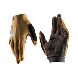 🧤🚵‍♂️💨 Guantes MTB Leatt 3.0 Endurance Marrón Brass