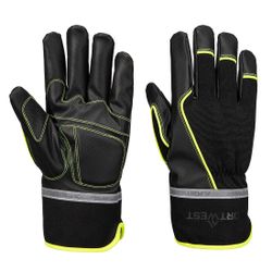 Guantes proteccion frio Cold 450 PU Waterproof Mechanical Glove Negro
