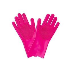 Guantes Taller Muc-Off Deep Scrubber Rosa Talla M