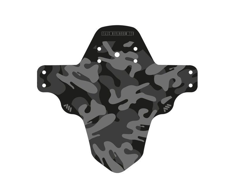 🚵‍♂️ Guardabarros AMS Mud Guard – Camo/Black  🟢⚫ Protección camuflada con estilo agresivo