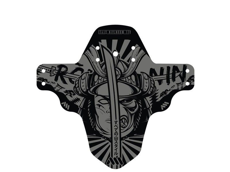 🚵‍♂️ Guardabarros AMS Mud Guard – Ronin/Grey  ⚔️ Protección de alto rendimiento con un diseño samurái