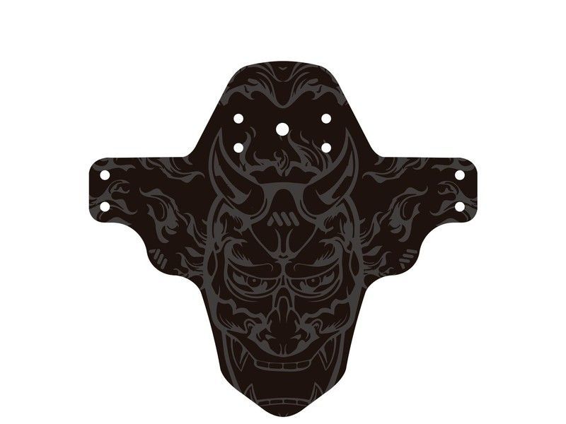 🚵‍♂️ Guardabarros Bici AMS Mud Guard – Devil/Grey  😈 Protección feroz con estilo atrevido