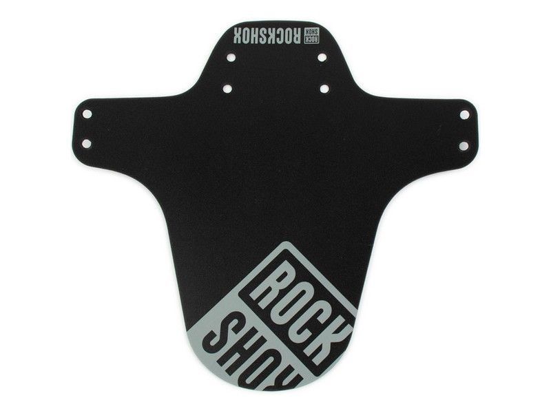 🚴‍♂️ Guardabarros RockShox 🛡️ Protección fiable para tu suspensión y tus rutas. Color Negro/Gris Masilla
