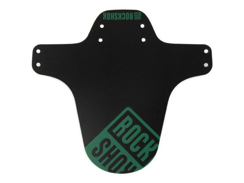 🚴‍♂️ Guardabarros RockShox 🛡️ Protección fiable para tu suspensión y tus rutas. Color Negro/Verde Forestal