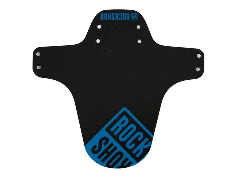🚴‍♂️ Guardabarros RockShox 🛡️ Protección fiable para tu suspensión y tus rutas. Color Negro/Azul Brillo Sid Ultimate