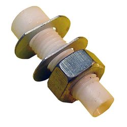 Guia cable exterior de nylon con tuerca