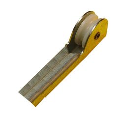 Guiacable metalico con polea Nylon