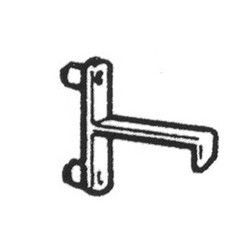 GUIADOR 2 RODILLOS EMPOTRAR A PARED - DERECHO