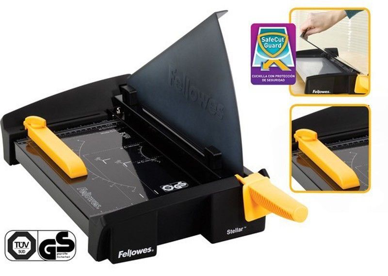 Guillotina de palanca stellar de fellowes