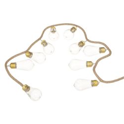 Guirnalda de LED 10 bombillas Long. 165 cm