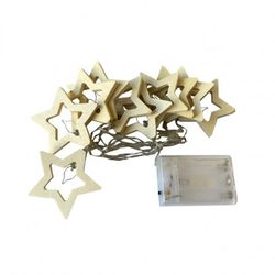 Guirnalda Estrellas Warm White 135Cm (10 Led)