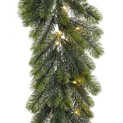 Guirnalda Verde con luces Led